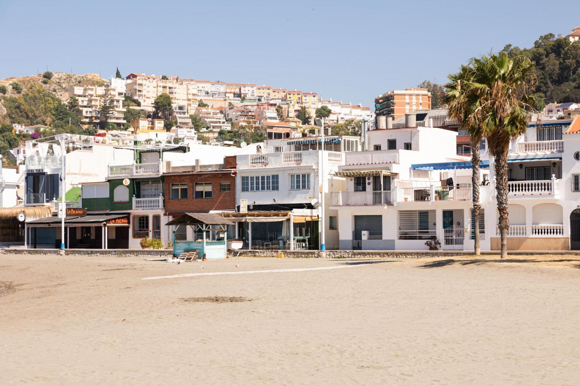 Premium Malaga Beach With Terrace Buitenkant foto