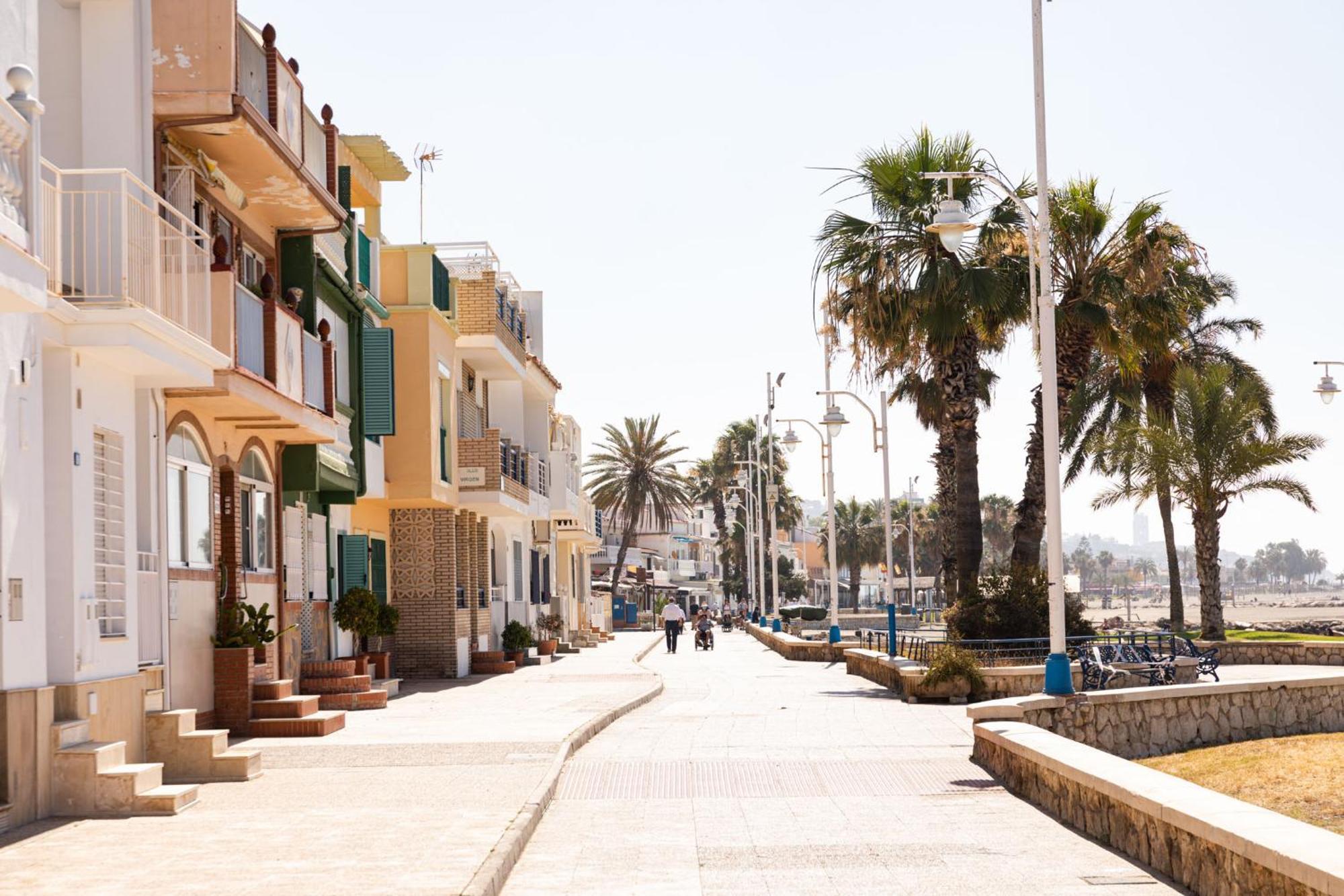 Premium Malaga Beach With Terrace Buitenkant foto